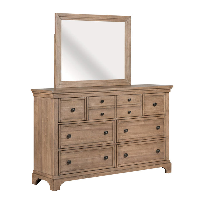 Haven Hills Dresser & Mirror - Furniture 4 Less (Jacksonville, NC)