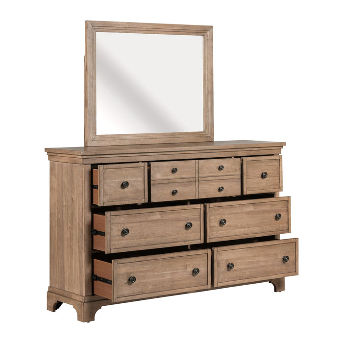Haven Hills Dresser & Mirror - Furniture 4 Less (Jacksonville, NC)