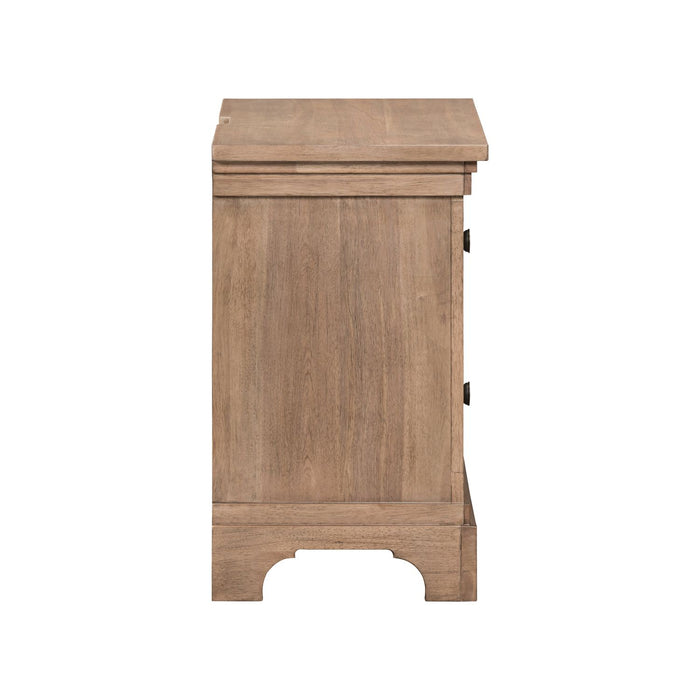 Haven Hills Nightstand w/ Charging Station - Furniture 4 Less (Jacksonville, NC)