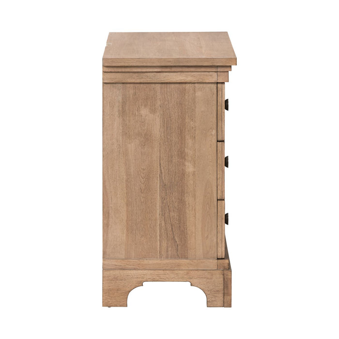 Haven Hills Bedside Chest w/ Charging Station - Furniture 4 Less (Jacksonville, NC)