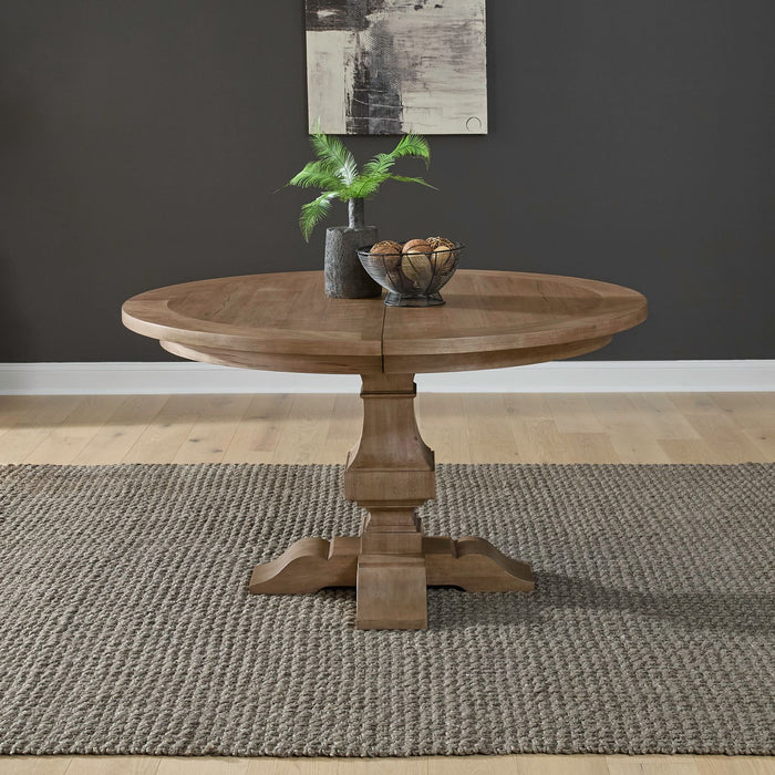 Haven Hills Pedestal Table Set - Furniture 4 Less (Jacksonville, NC)