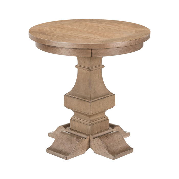 Haven Hills Round End Table - Furniture 4 Less (Jacksonville, NC)