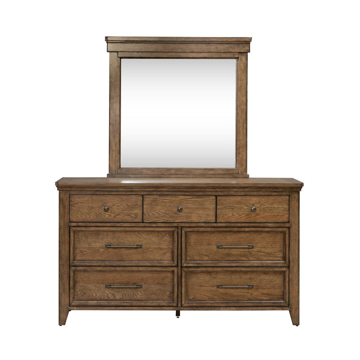 Carolina Park Dresser & Mirror - Furniture 4 Less (Jacksonville, NC)