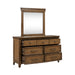 Carolina Park Dresser & Mirror - Furniture 4 Less (Jacksonville, NC)