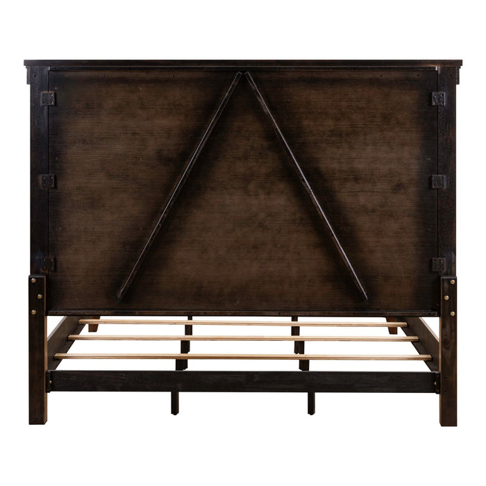 Carolina Park King Panel Bed - Furniture 4 Less (Jacksonville, NC)