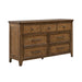 Carolina Park 7 Drawer Dresser - Furniture 4 Less (Jacksonville, NC)