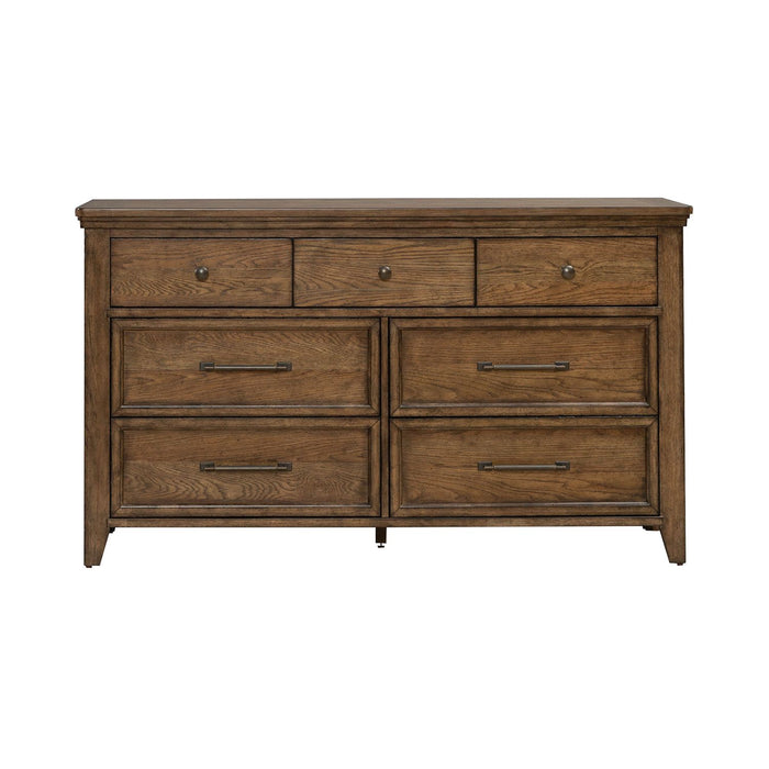 Carolina Park 7 Drawer Dresser - Furniture 4 Less (Jacksonville, NC)