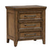 Carolina Park Nightstand w/ Charging Station - Furniture 4 Less (Jacksonville, NC)