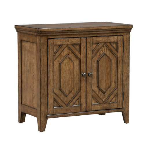 Carolina Park 2 Door Bedside Chest w/ Charging Station - Furniture 4 Less (Jacksonville, NC)