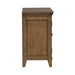 Carolina Park 2 Door Bedside Chest w/ Charging Station - Furniture 4 Less (Jacksonville, NC)