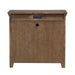 Carolina Park 2 Door Bedside Chest w/ Charging Station - Furniture 4 Less (Jacksonville, NC)