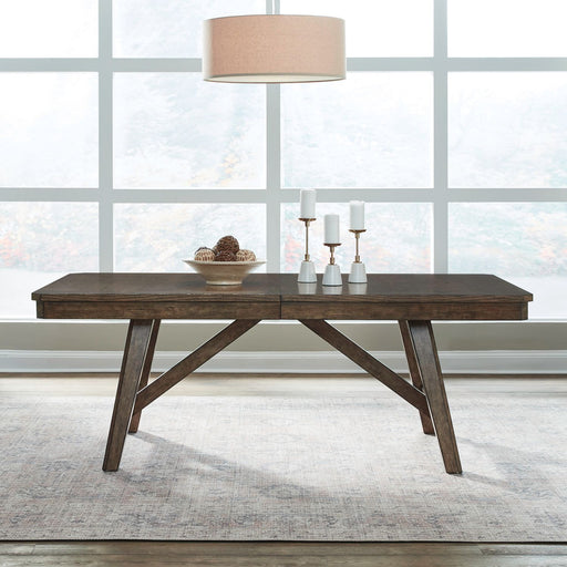 Carolina Park Trestle Table Set - Furniture 4 Less (Jacksonville, NC)