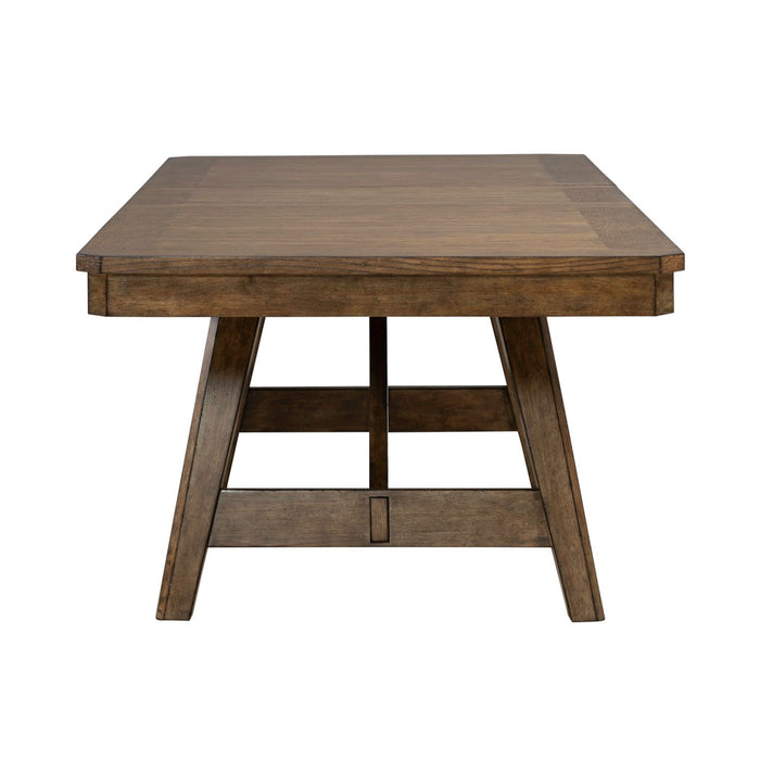 Carolina Park Trestle Table Set - Furniture 4 Less (Jacksonville, NC)