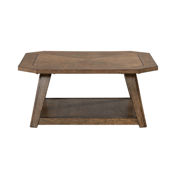 Carolina Park Octagonal Cocktail Table - Furniture 4 Less (Jacksonville, NC)