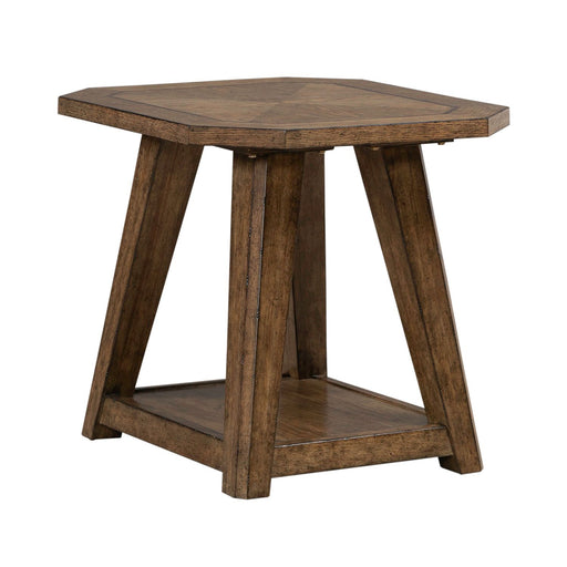 Carolina Park Octagonal End Table - Furniture 4 Less (Jacksonville, NC)