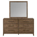 Shaker Lakes Dresser & Mirror - Furniture 4 Less (Jacksonville, NC)