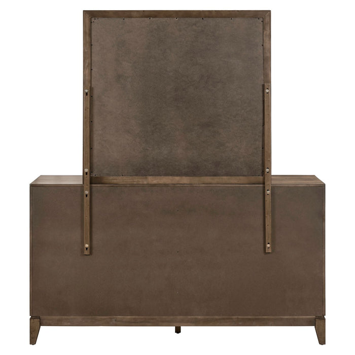 Shaker Lakes Dresser & Mirror - Furniture 4 Less (Jacksonville, NC)