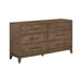 Shaker Lakes 6 Drawer Dresser - Furniture 4 Less (Jacksonville, NC)