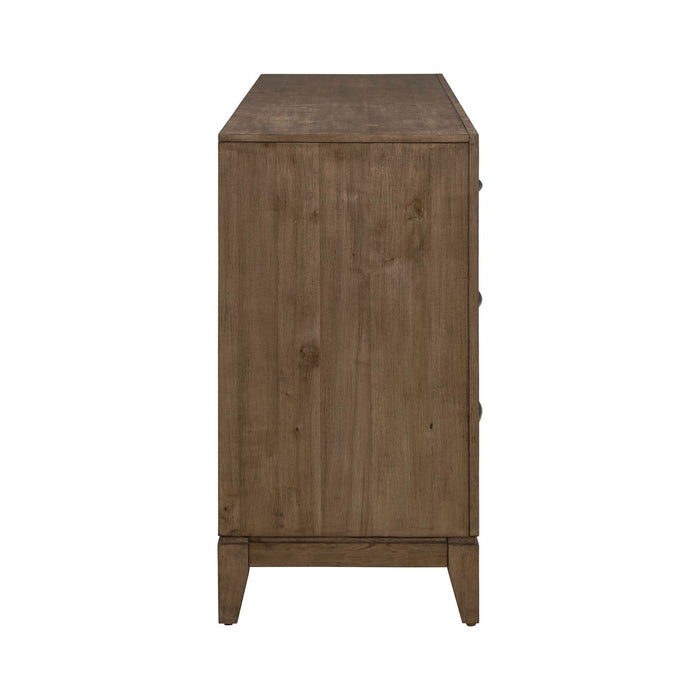 Shaker Lakes 6 Drawer Dresser - Furniture 4 Less (Jacksonville, NC)