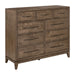 Shaker Lakes 9 Drawer Chesser - Furniture 4 Less (Jacksonville, NC)