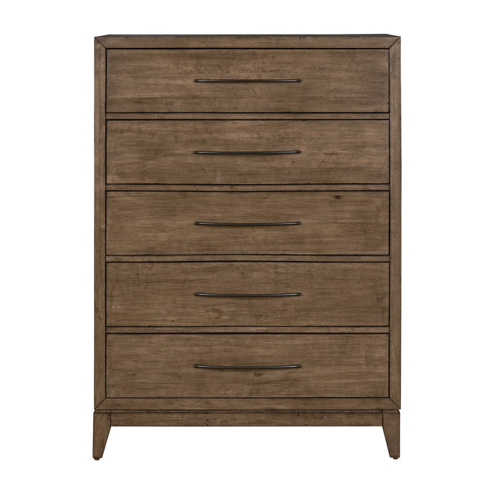 Shaker Lakes 5 Drawer Chest - Furniture 4 Less (Jacksonville, NC)