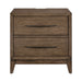 Shaker Lakes Nightstand w/ Charging Station - Furniture 4 Less (Jacksonville, NC)