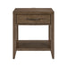 Shaker Lakes Open Nightstand w/ Charging Station - Furniture 4 Less (Jacksonville, NC)