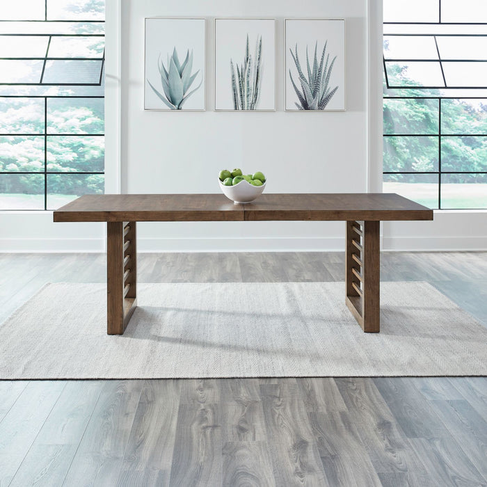 Shaker Lakes Double Pedestal Table Set - Furniture 4 Less (Jacksonville, NC)