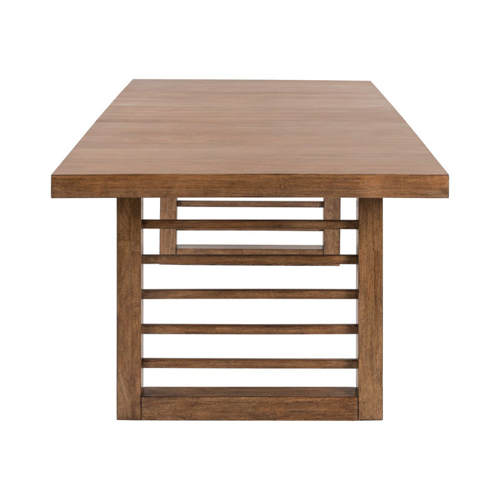Shaker Lakes Double Pedestal Table Set - Furniture 4 Less (Jacksonville, NC)