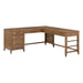 Shaker Lakes L Shaped Desk Set - Furniture 4 Less (Jacksonville, NC)