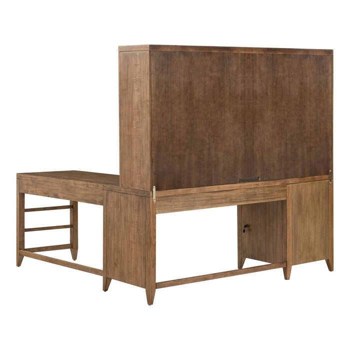 Shaker Lakes Opt L Shaped Desk Set - Furniture 4 Less (Jacksonville, NC)