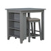 Brook Creek 3 Piece Counter Set - Furniture 4 Less (Jacksonville, NC)
