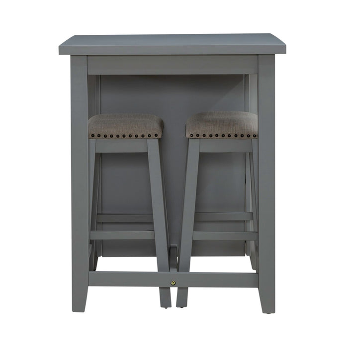 Brook Creek 3 Piece Counter Set - Furniture 4 Less (Jacksonville, NC)