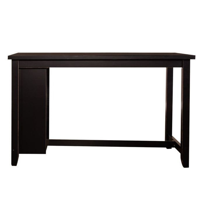 Liberty Furniture Brook Creek 5 Piece Counter Set in Black - Furniture 4 Less (Jacksonville, NC)