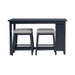 Brook Creek 5 Piece Counter Set- Navy - Furniture 4 Less (Jacksonville, NC)