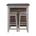 Brook Creek 3 Piece Counter Set - Two Tone - Furniture 4 Less (Jacksonville, NC)