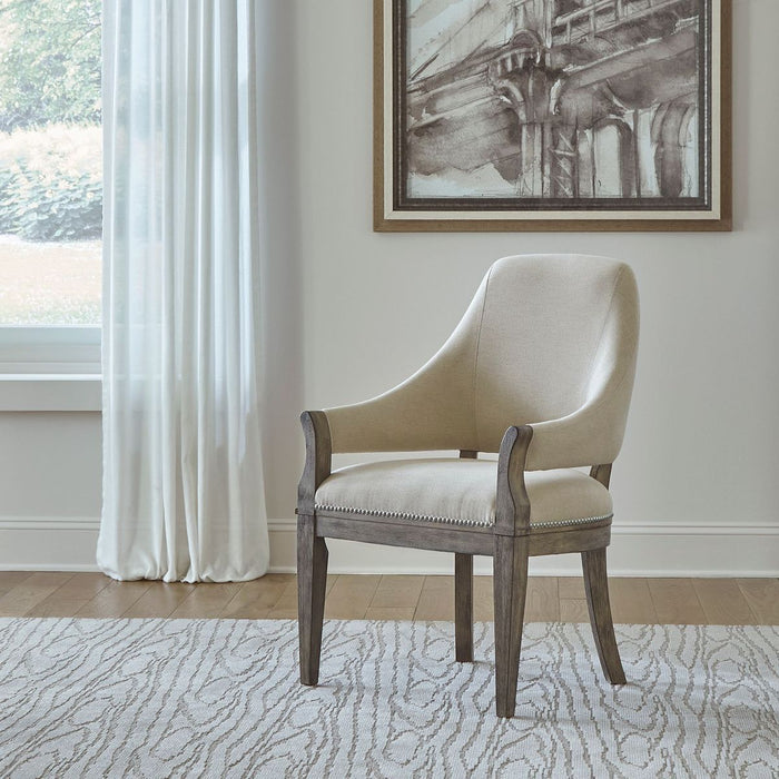 LIberty Furniture Westfield Uph Arm Chair (Set of 2) in Havana Brown - Furniture 4 Less (Jacksonville, NC)