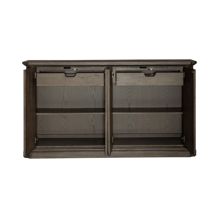 Liberty Furniture Westfield Buffet in Havana Brown - Furniture 4 Less (Jacksonville, NC)