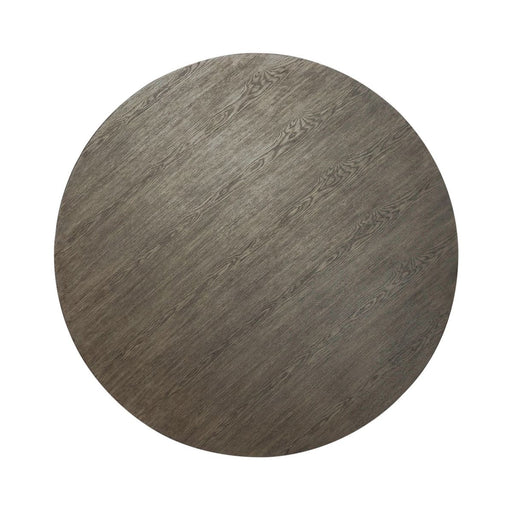 Liberty Furniture Westfield Round Pedestal Table in Havana Brown - Furniture 4 Less (Jacksonville, NC)