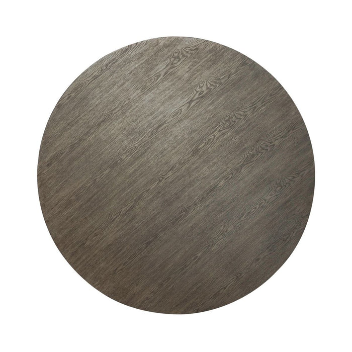 Liberty Furniture Westfield Round Pedestal Table in Havana Brown - Furniture 4 Less (Jacksonville, NC)