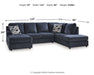 Albar Place Sectional - Furniture 4 Less (Jacksonville, NC)