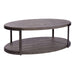 Modern View Oval Cocktail Table - Furniture 4 Less (Jacksonville, NC)