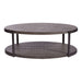Modern View Oval Cocktail Table - Furniture 4 Less (Jacksonville, NC)