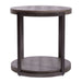 Liberty Furniture Modern View Round End Table in Gray image