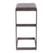 Modern View Laptop Table in Gray - Furniture 4 Less (Jacksonville, NC)