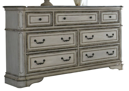 Liberty Magnolia Manor Seven Drawer Dresser in Antique White image