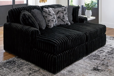 Midnight-Madness Super Chaise - Furniture 4 Less (Jacksonville, NC)
