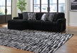 Midnight-Madness Sectional Sofa with Chaise - Furniture 4 Less (Jacksonville, NC)
