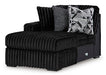 Midnight-Madness Sectional with Chaise - Furniture 4 Less (Jacksonville, NC)
