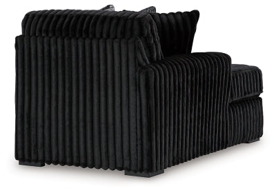 Midnight-Madness Sectional with Chaise - Furniture 4 Less (Jacksonville, NC)